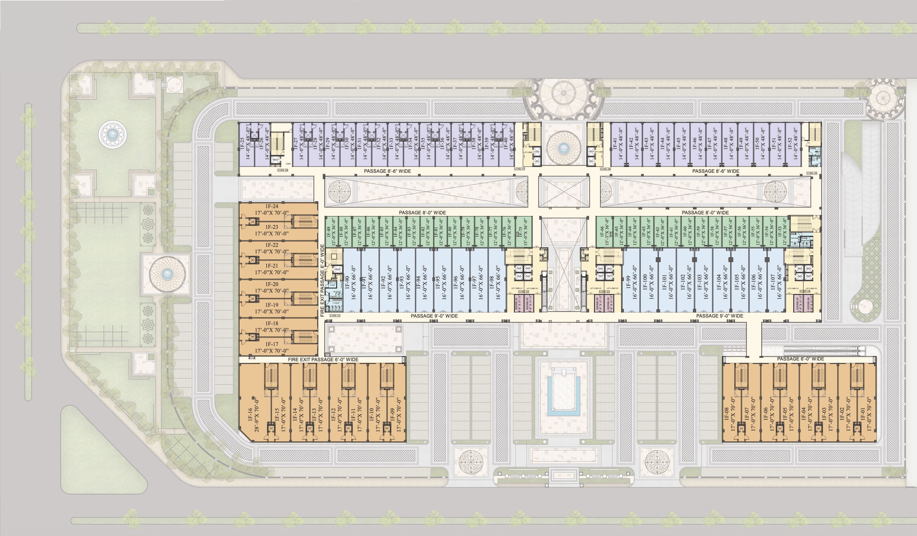 Downtown Mohali Floor Plan